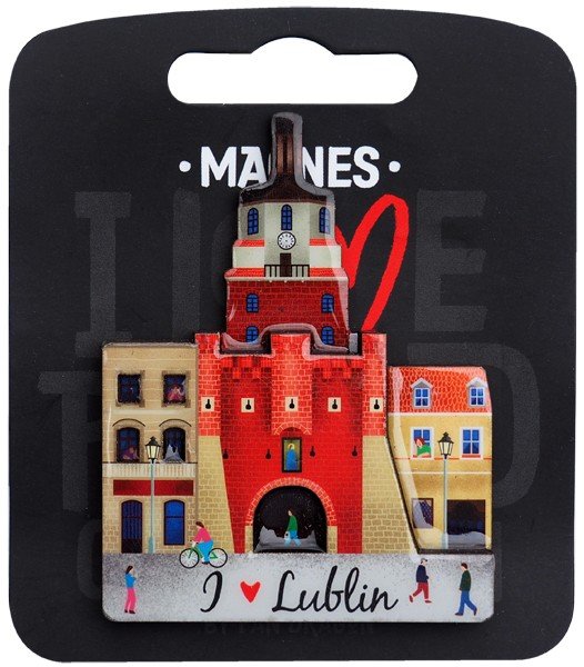 PAN DRAGON Magnes I love Poland Lublin ILP-MAG-C-LUB-11