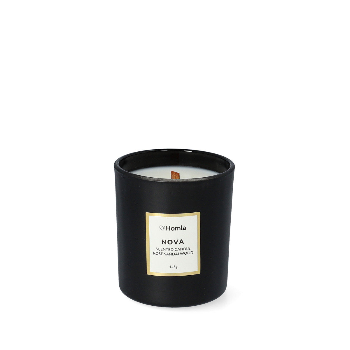 Świeca Dekoracyjna Zapachowa Nova Rose Sandalwood