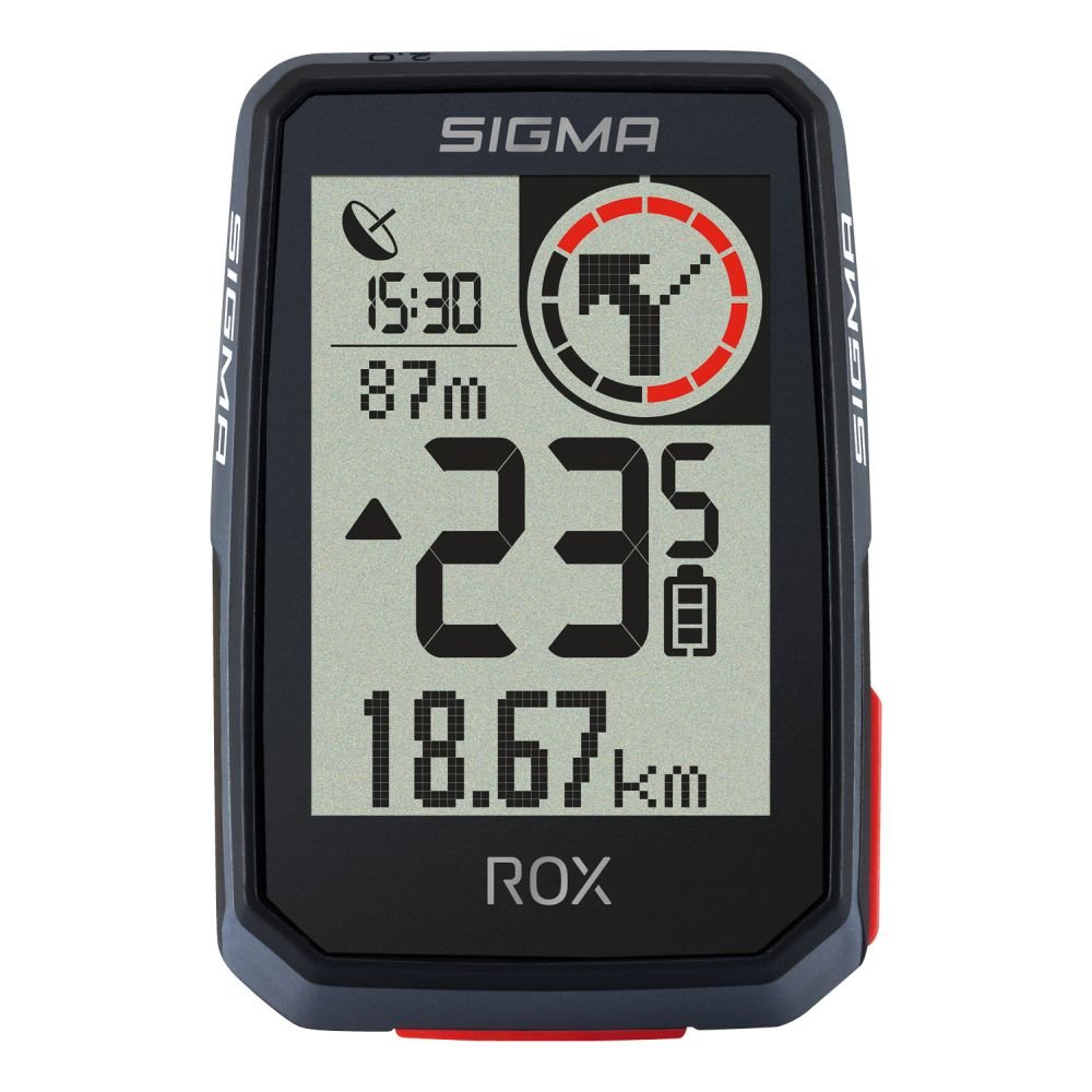 Sigma SPORT SPORT ROX 2.0 Bike Computer incl. Butler GPS Mount, czarny 2021 Urządzenia GPS 1052