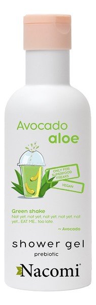 Nacomi Shower Gel żel pod prysznic Awokado i Aloes 300ml