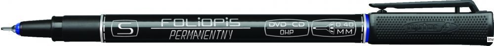 Rystor Foliopis CD 0.4mm niebieski New