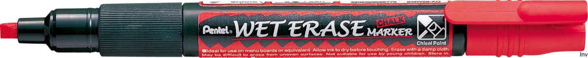 Pentel kredy marker, czerwony SMW26-BO