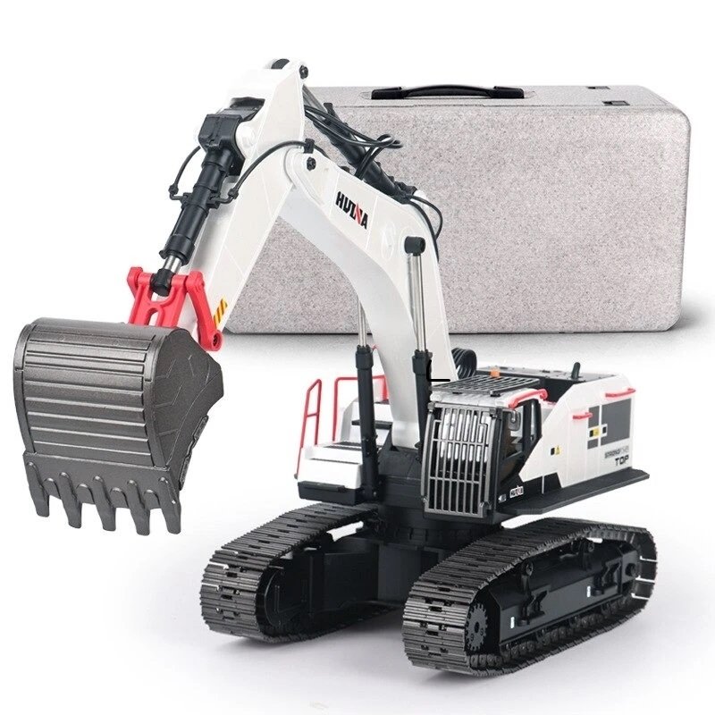 KOPARKA HUINA 1594 ZDALNIE STEROWANA 4W1 METAL RC