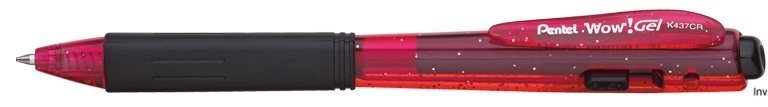 Długopis Żelowy 0,7Mm Czerwony K437Cr-B Pentel