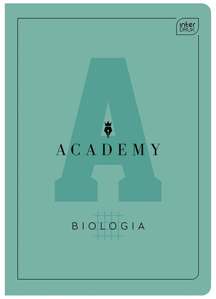 Academy, Zeszyt A5 60 kartek, Biologia