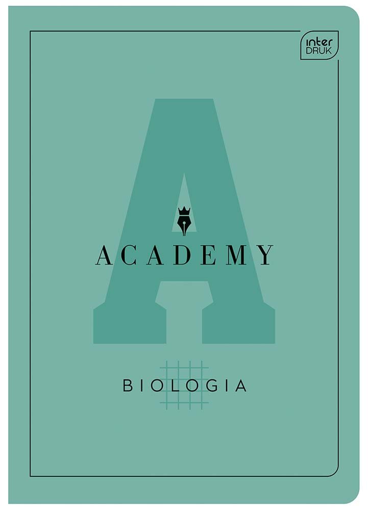 Academy, Zeszyt A5 60 kartek, Biologia