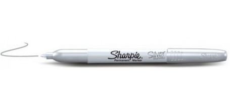 Sharpie Marker permanentny srebrny metaliczny blister PM5648