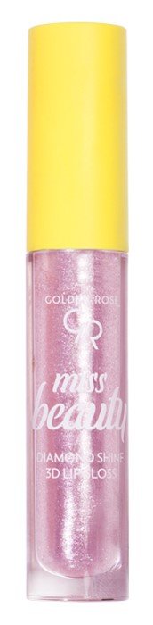 Golden Rose Miss Beauty - Diamond Shine 3D Lipgloss - Błyszczyk do ust - 4,5 ml - 01 Pink Trip