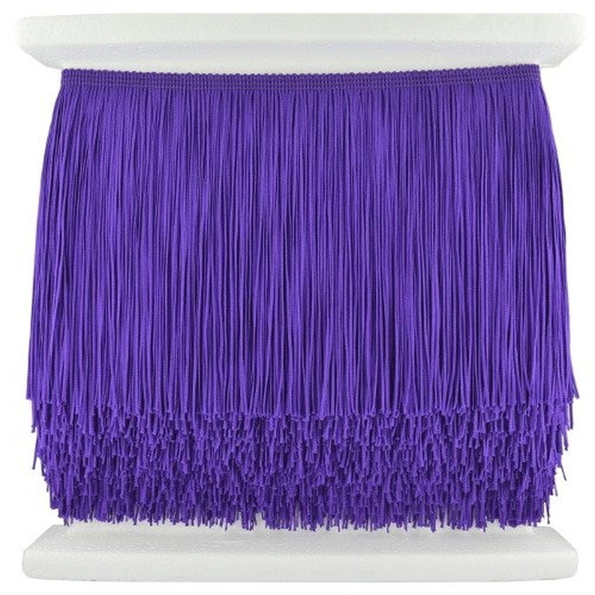 kufer-pasmanteria.pl Frędzle nylonowe taneczne NL - 150c ( 1 mb. ) FIOLETOWE 22596669_20220421145055