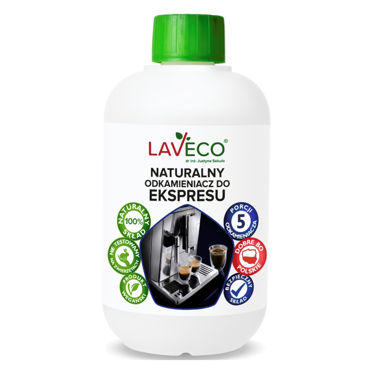 Naturalny odkamieniacz do ekspresu 500 ml - Laveco