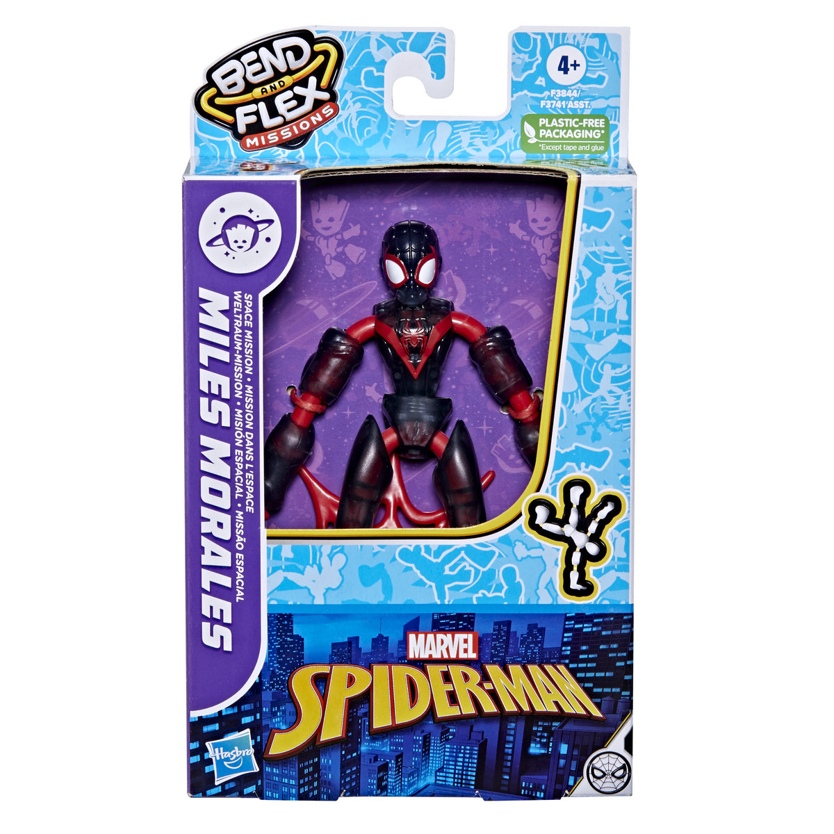 Figurka Spiderman Bend And Flex Miles Space Mission