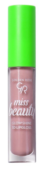 Golden Rose Miss Beauty - Glow Shine 3D Lipgloss - Błyszczyk do ust - 4,5 ml - 02 Baby Pink