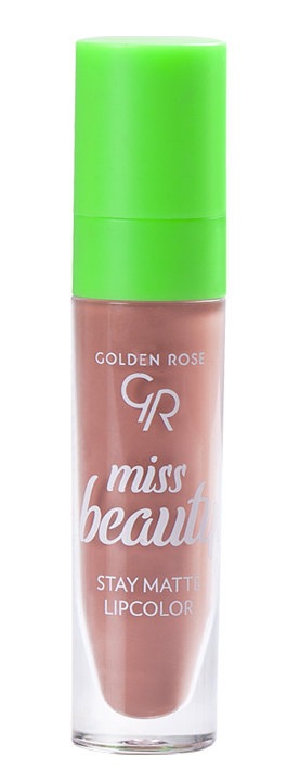Golden Rose Miss Beauty - Stay Matte Lipcolor - Płynna pomadka do ust - 5,5 ml - 02 Warm Kiss