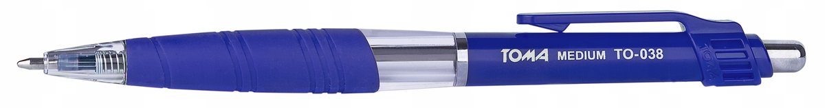 TOMA Długopis automatyczny Niebieski TO-038 12