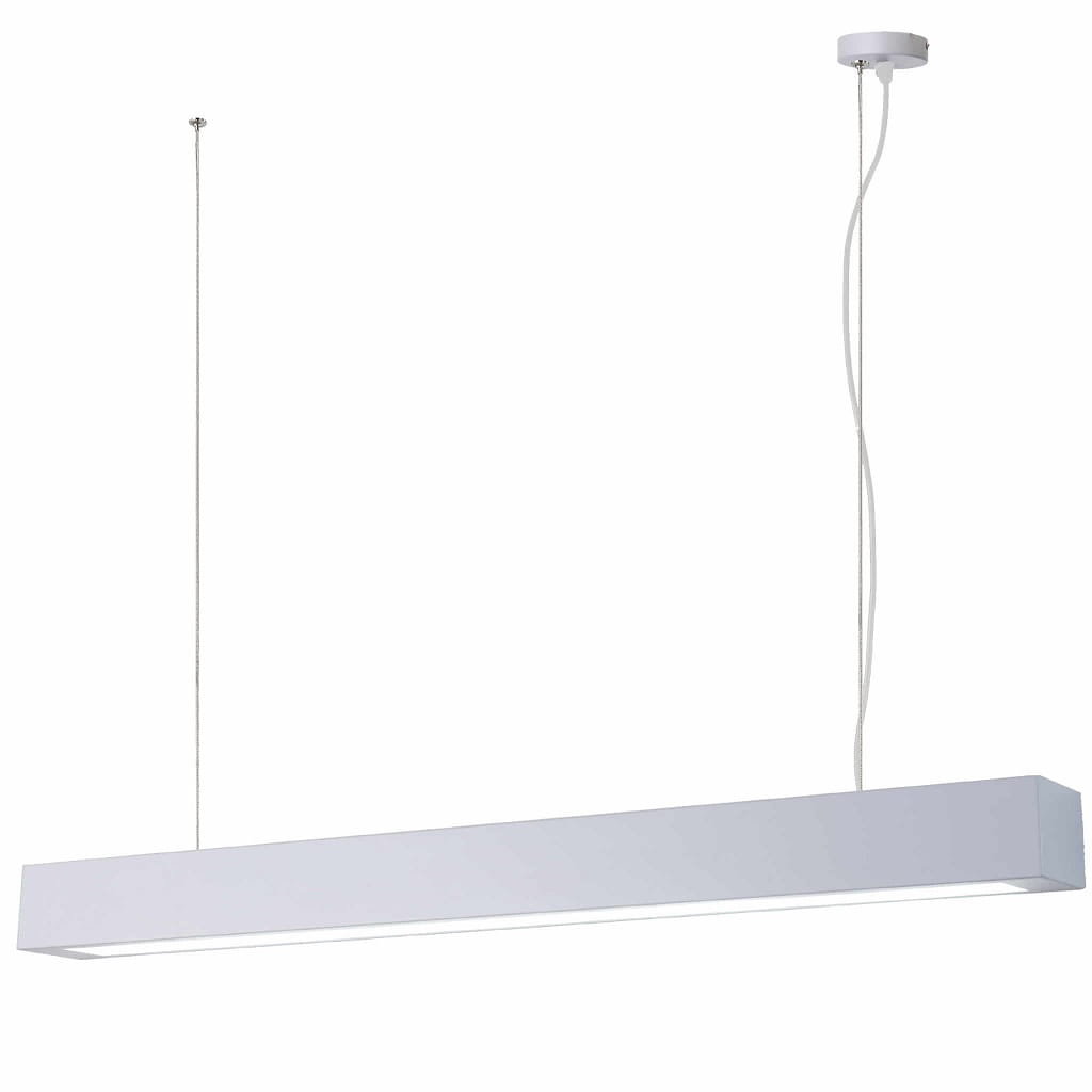 Light Prestige Ibros wiszący biały duży 24W 4000K IP20 LP-7001/1P 20 WH-93 24/4