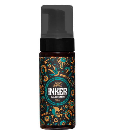 Pan Drwal Inker Tattoo Cleansing Foam - Mydło w piance do tatuażu 150ml