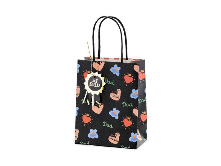 Torebka Na Prezenty #1 Dad 8X14X18 Cm