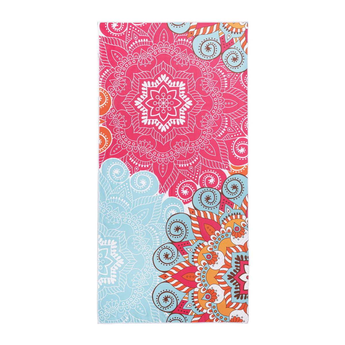 Ręcznik Kolorowy Mandala Plażowy