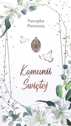 Kartka Komunijna Subtelna Gmp5