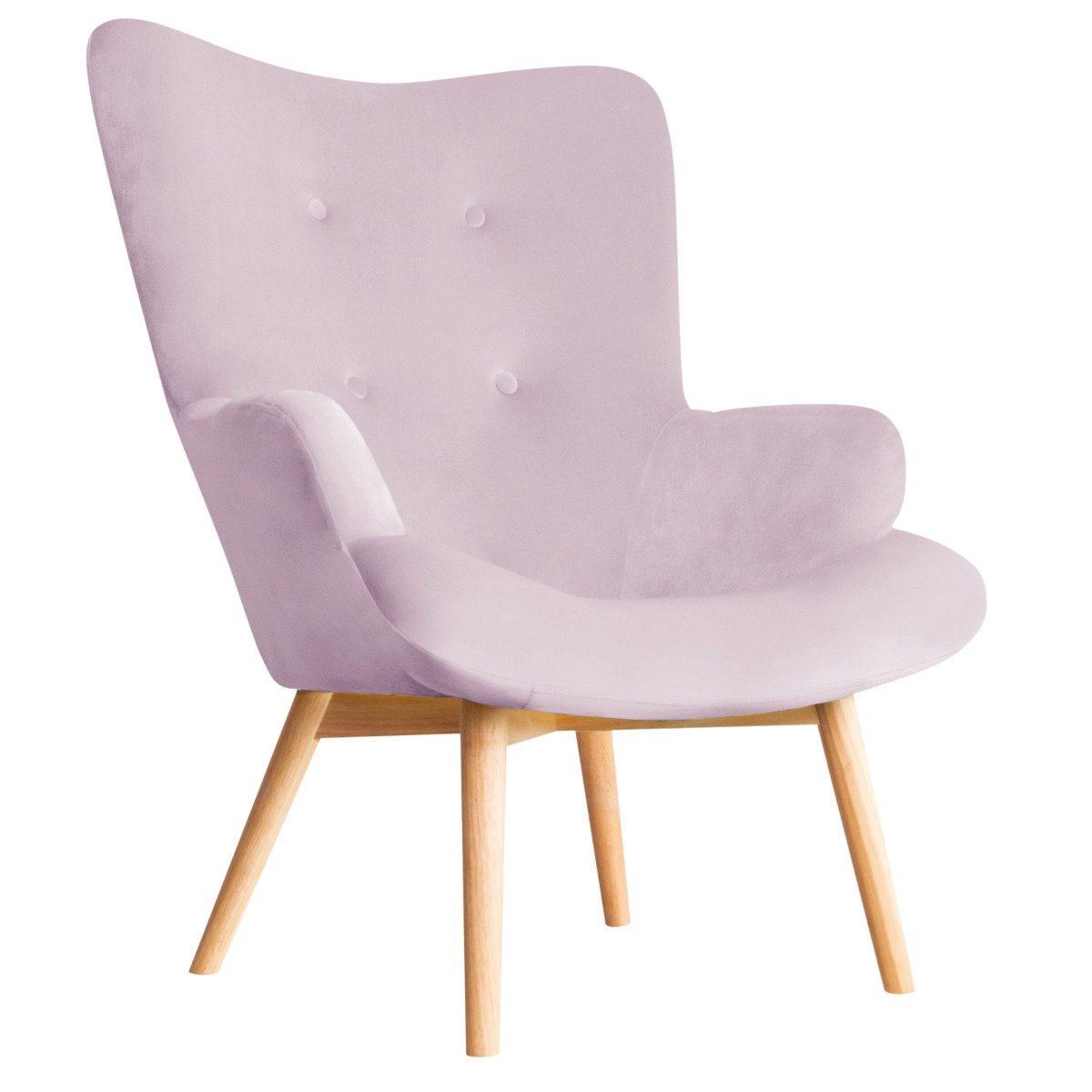 Wygodny Fotel Moss Uszak Welurowy 50X96 Cm