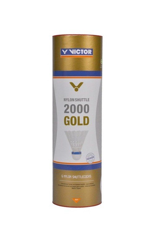 Victor Lotki do badmintona Nylon 2000 Żółty