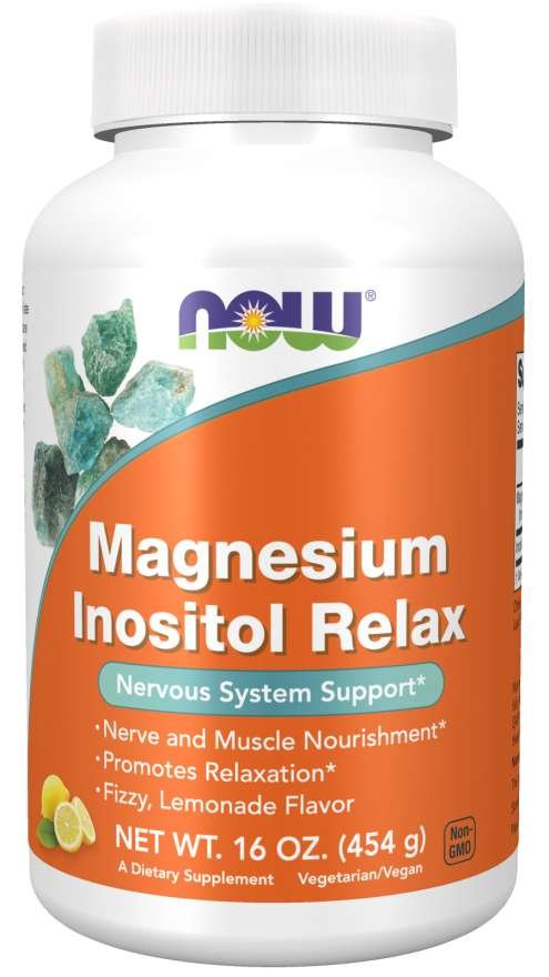 Now Foods Foods Magnesium Inositol Relax - Magnez + Inozytol (454 g)