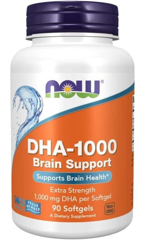 Now Foods DHA-1000 Brain Support (90 kaps.)