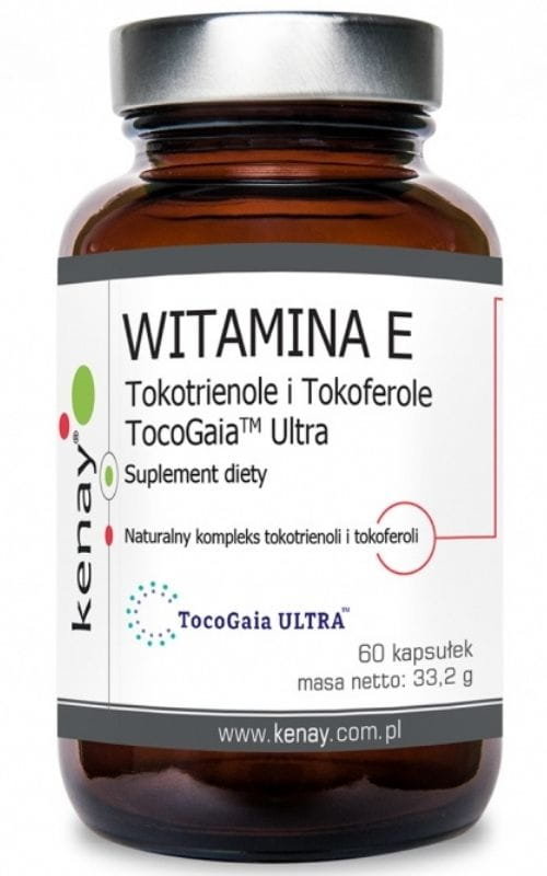 Kenay Witamina E Tokotrienole i Tokoferole TocoGaia Ultra (60 kaps.)
