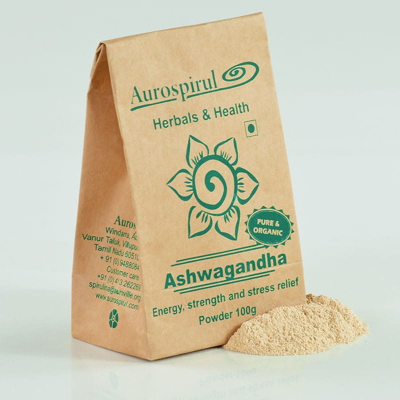 AUROSPIRUL Ashwagandha proszek Aurospirul 100 g