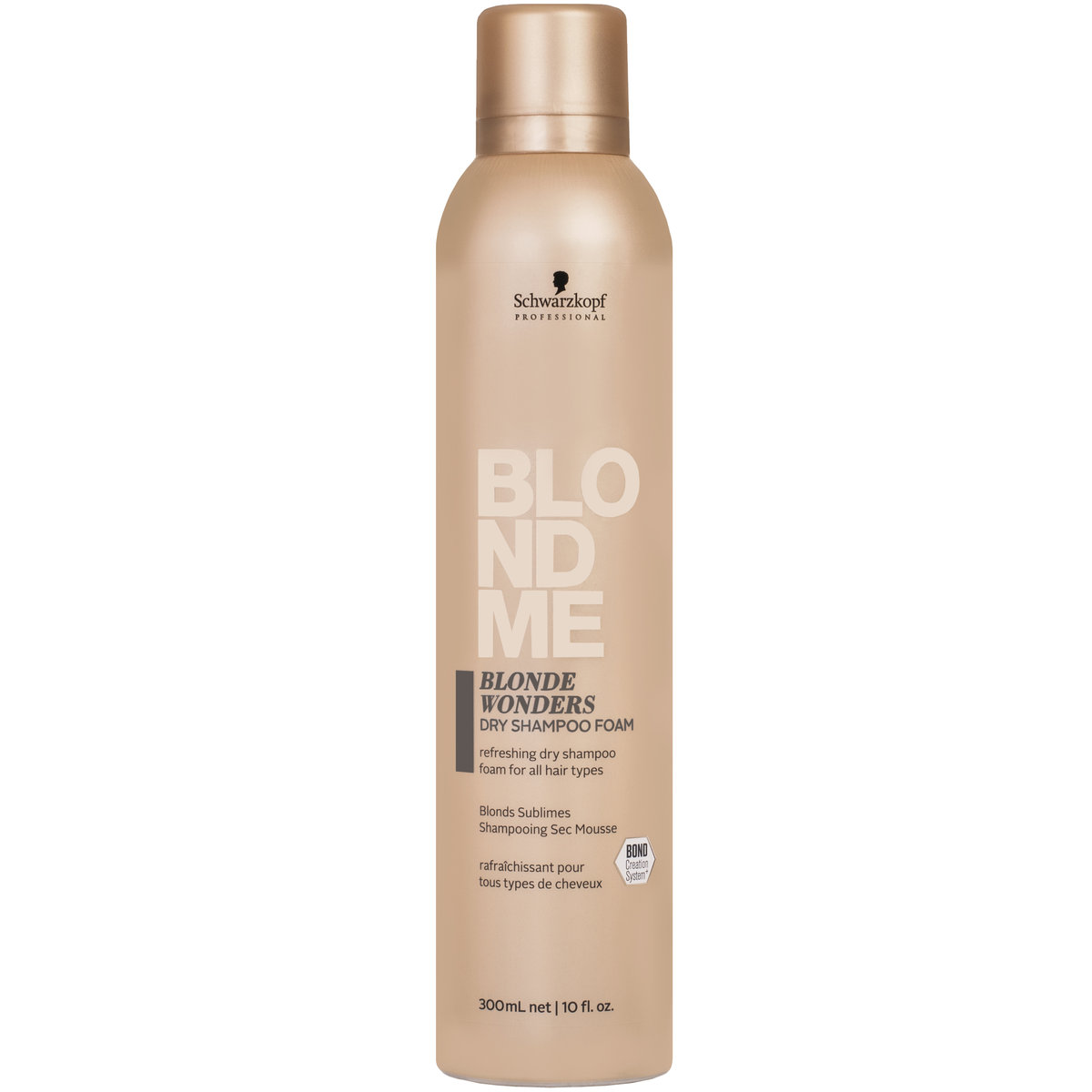 Schwarzkopf Professional Professional Blondme Blonde Wonders suchy szampon w piance do włosów blond i z balejażem 300 ml