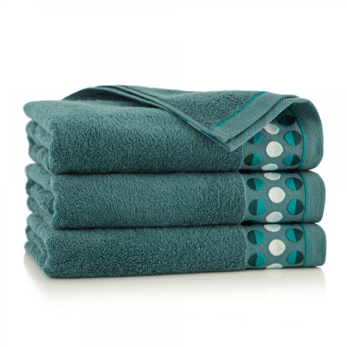 Zwoltex Ręcznik bawełniany zielony 9242BF 9242BF SAM 50x90