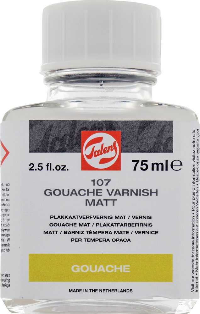 Werniks Do Gwaszy Matowy 75Ml 107 Talens Gouache Varnish Matt