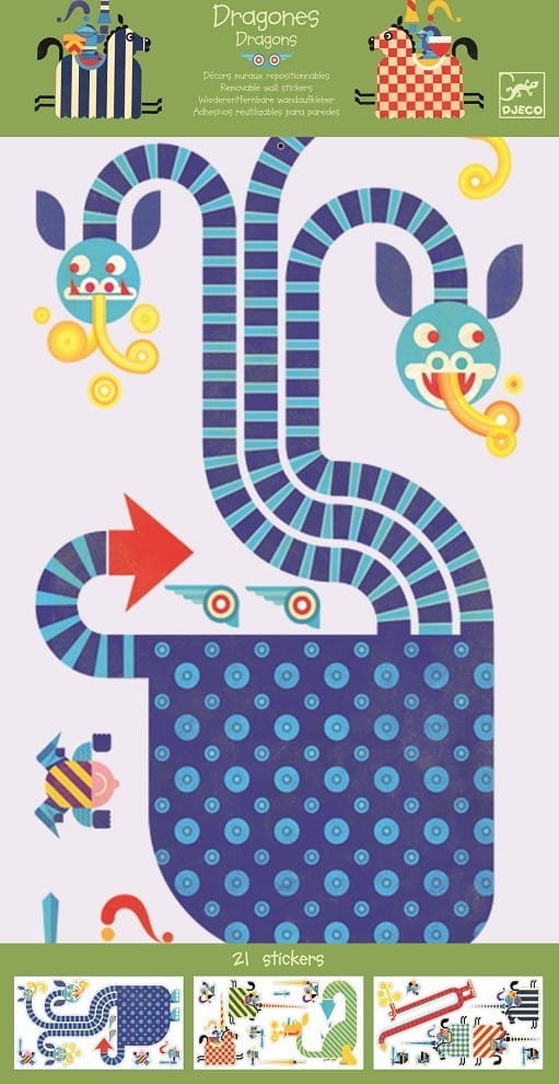 Smoki – Naklejki Ścienne Little Big Room By Djeco