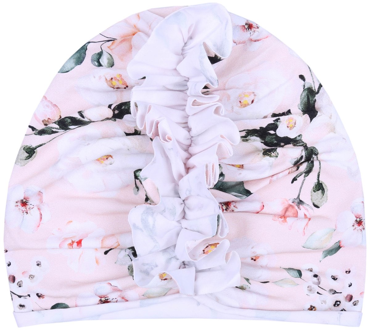 Morelowa, Dziewczęca Czapka/Turban W Róże