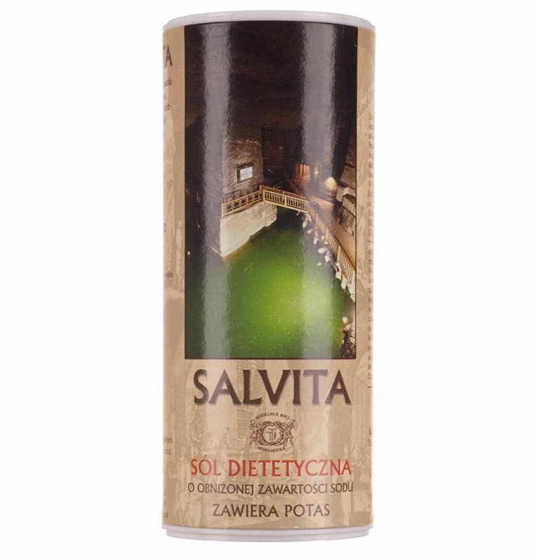 Manavita (MAGDI) Sól niskosodowa jodowana 200g (solniczka) MAGDI 11MANSOLM2