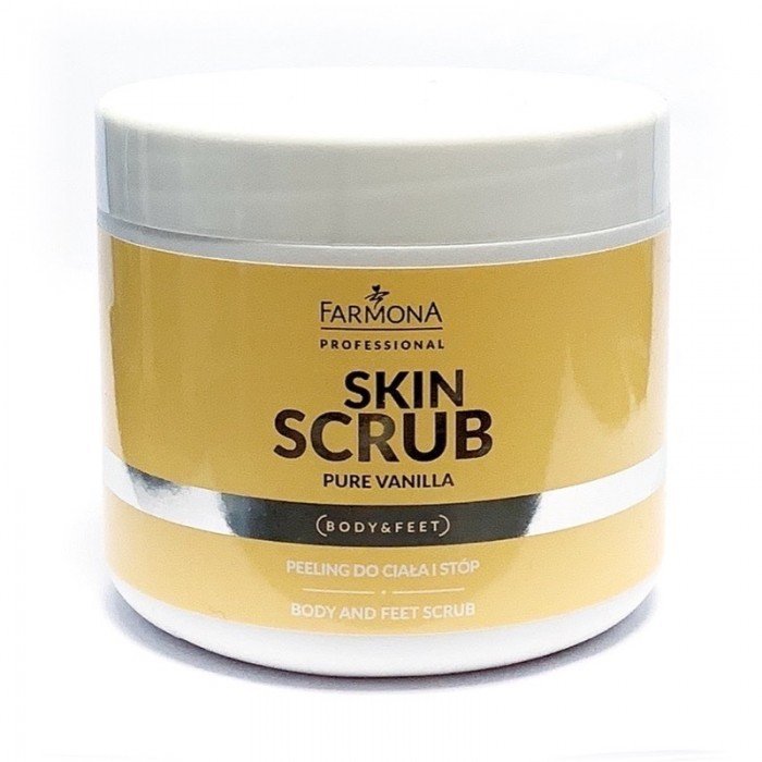 Farmona Farmona Skin Scrub Pure Vanilla - Peeling do Ciała i Stóp 500g PLG0003