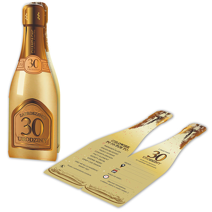 Forum Design Cards, Zaproszenie na 30 urodziny