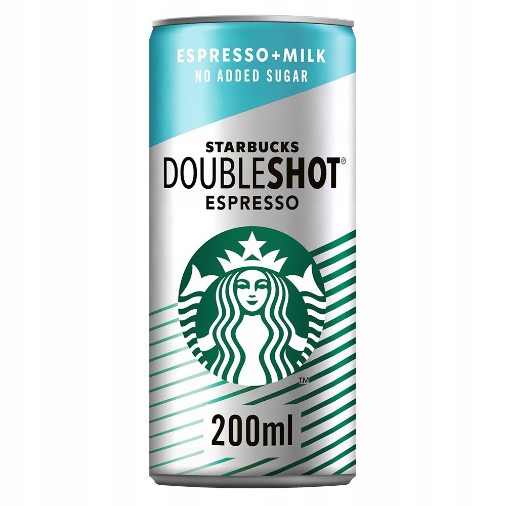 Starbucks Doubleshot Bez Dodanego Cukru Kawa 200Ml