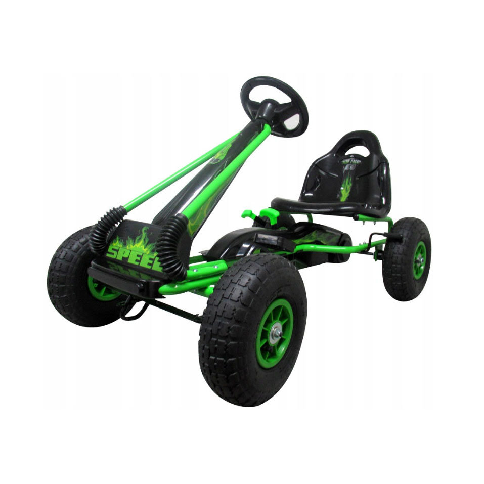 Gokart G3 NIEBIESKI, pompowane koła, hamulec ręczny