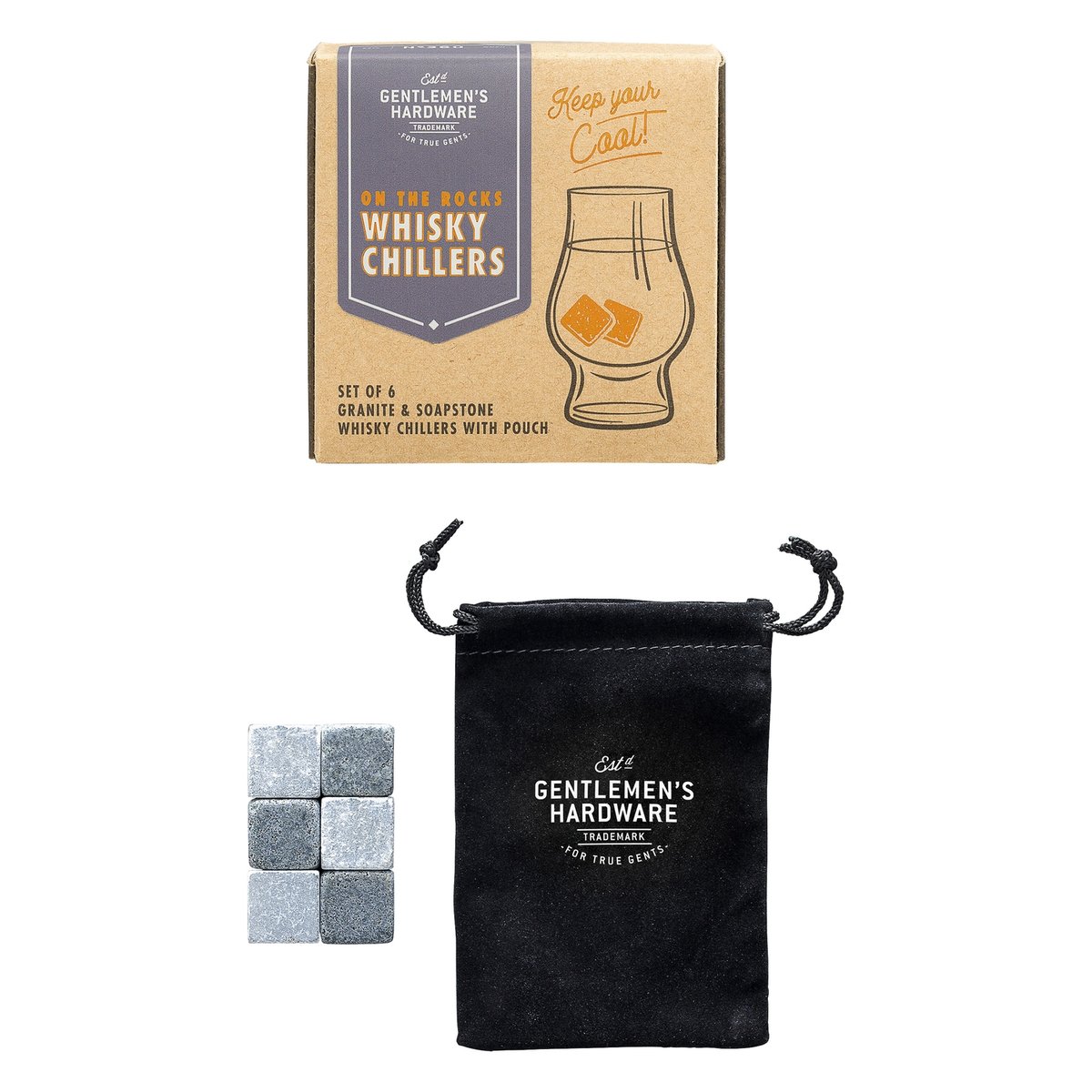 Kamienie Chłodzące Do Whisky  | Gentlemen’S Hardware