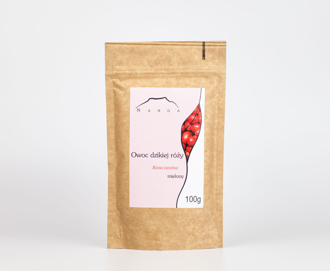 Dzika Róża Owoc Mielony (100G)