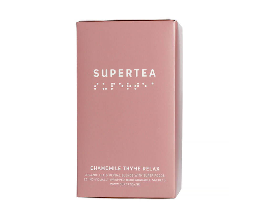 Teministeriet Teministeriet Supertea Chamomile Thyme Relax Herbata 20 Torebek ST-WRO