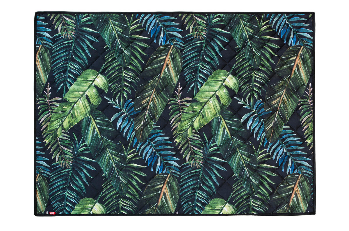 Mata Dla Psa - Narzuta Ochronna Auuu - W Palmowym Klimacie,  Rozm. 150 X 150 Cm.
