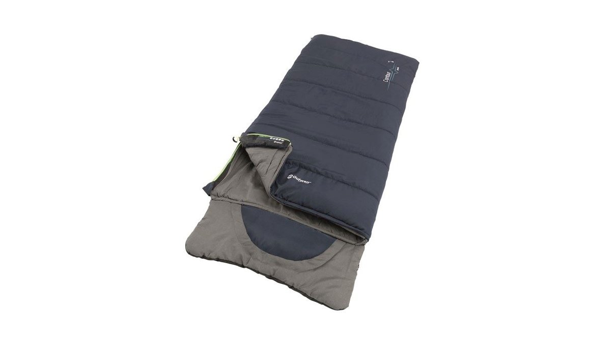 OUTWELL Contour Sleeping Bag Youth, deep blue Left Zipper 2021