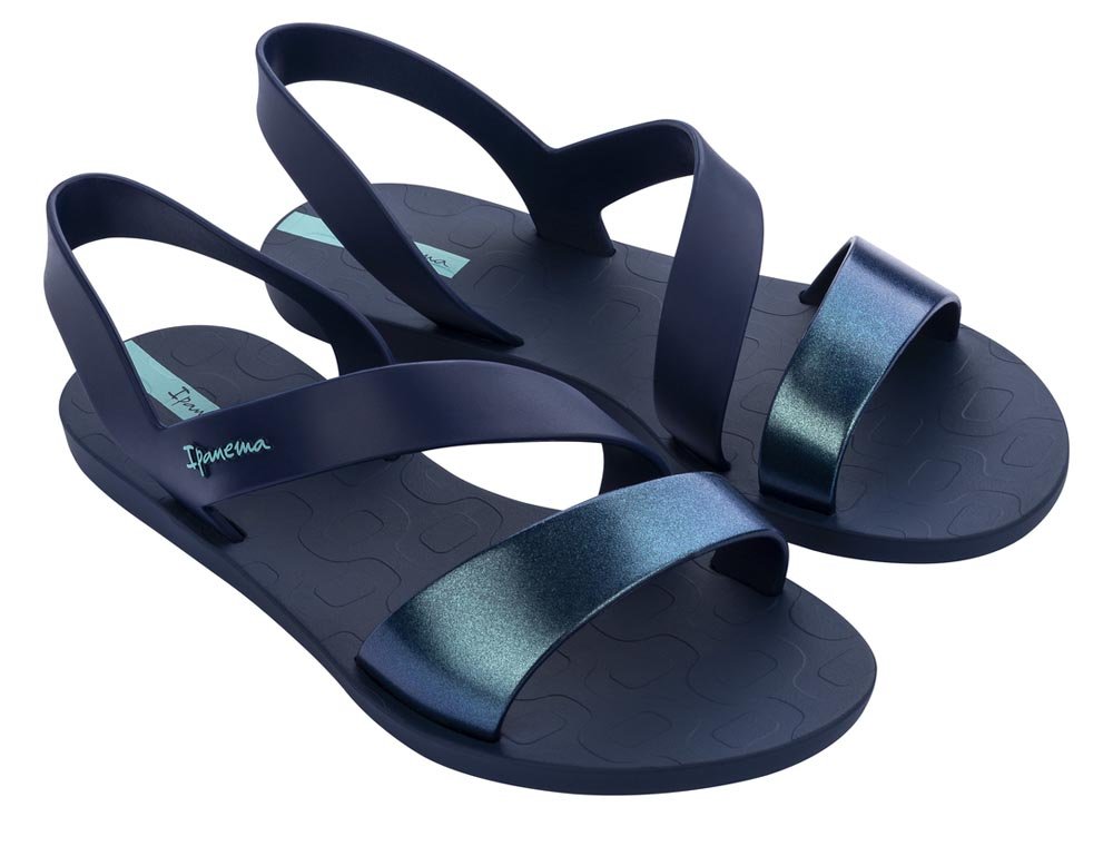 Sandały Damskie Ipanema Vibe Sandal Granatowe (82429-25967)