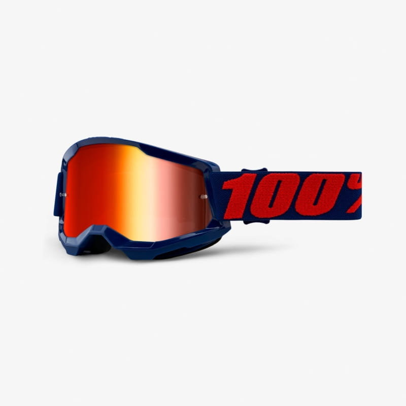 100% 100% Strata Anti-Fog Goggles Gen2, masego/mirror  2021 Gogle HU-GOG-0054/1349/unis