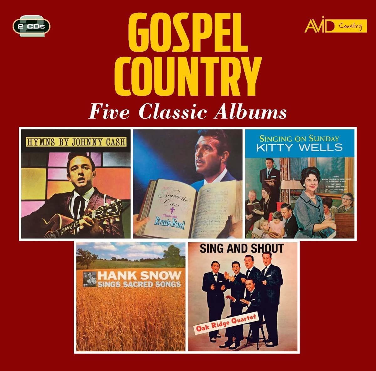 Gospel Country Five Classic Albums