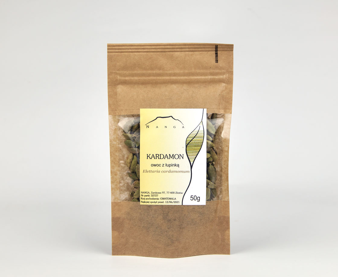 Kardamon Owoc Z Łupinką (50G)