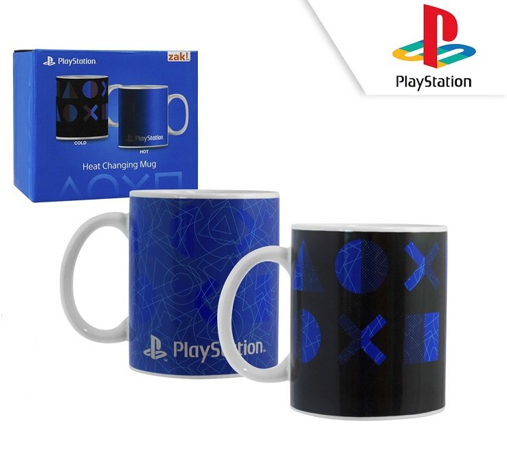 Kubek Playstation zmieniający kolor, PlS91486