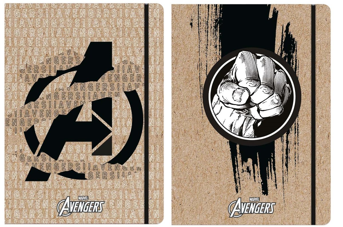 Beniamin Teczka z gumką A4 Avengers Kraft Liner -
